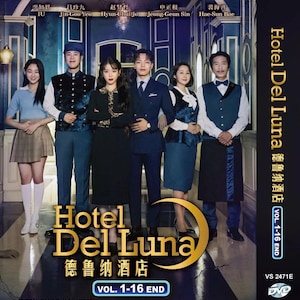DVD Korean Drama Series Hotel Del Luna 德鲁纳酒店 (1-16) Complete Box Set English Subtitle and All Region-Free Express Shipping