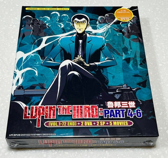 Anime DVD~English Dubbed~Lupin The Third Part 4-6(1-72End+2 OVA+2 SP+5 Movie) Complete Series Boxset- Free Express Shipping Anime DVD~English Dubbed~Lupin The Third Part 4-6(1-72End+2 OVA+2 SP+5 Movie) Complete Series Boxset- Free Express Shipping