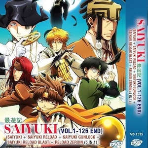 Saiyuki Complete Series Season 1-5 Volume 1-126 Anime DVD English Dubbed Version ~DVD Box Set and All Region Express Shipping
