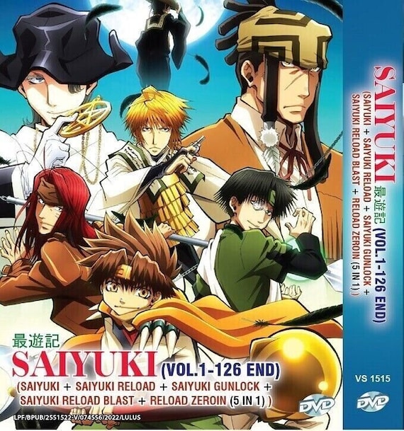 Saiyuki Complete Series Season 1 5 Volume 1 126 Anime DVD English Dubbed Version DVD Box Set and All Region Express Shipping Etsy
