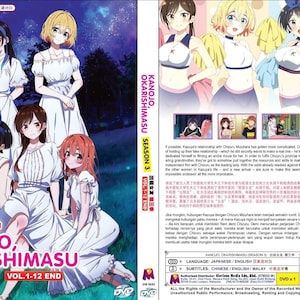DVD Anime Kanojo,Okarishimasu Season 3 (1-12End) Complete Box Set English Dubbed and All Region-Free Express Shipping