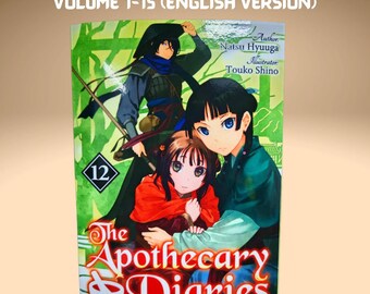 薬屋のひとりごと（ライトノベル）1-15巻 全巻セット（英語版）-送料