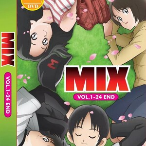 Anime DVD Mix (1-24End) Complete Box Set English Dubbed and All Region-Free Express Shipping