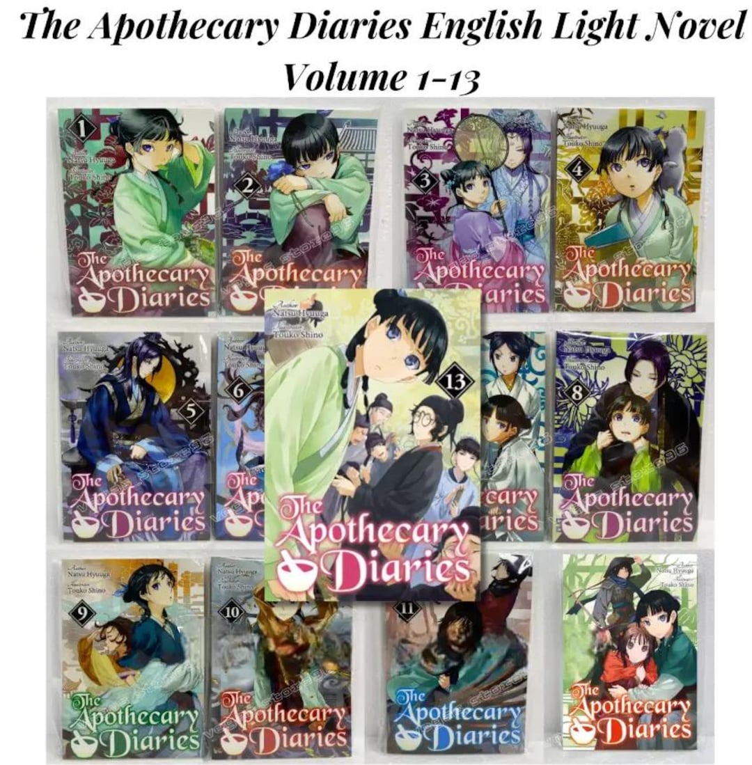 The Apothecary Diaries (light Novel) Volume 1-13 Set English