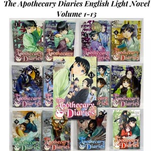 The Apothecary Diaries (Light Novel) Volume 1-13 Set Engelse versie - gratis expresverzending