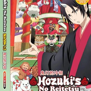 DVD Anime Hozuki&#39;s no Reitetsu Season 1-2 Volume 1-39 End Complete Box Set English Subtitle and All Region-Free Express Shipping