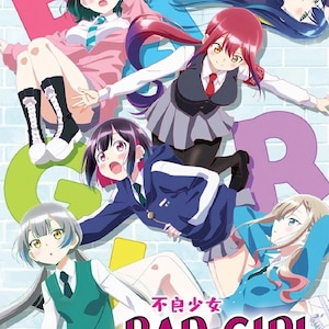 DVD Anime Bad Girl(Volume 1-12End) Complete Box Set English Subtitle and All Region-DHL Express