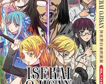 DVD Anime Isekai Ojisan(1-13End) English Subtitle Complete Series Boxset And All Region- Free Express Shipping