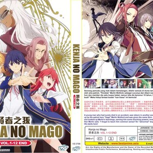 DVD Anime Kenja No Mago(1-12End) English Dubbed and All Region-Free Express Shipping