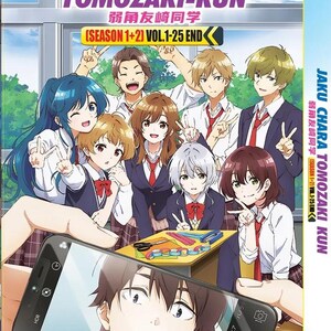 DVD Anime Jaku-Chara Tomozaki-Kun Season 1+2(1-25End) DVD English Dubbed Version ~DVD Box Set and All Region Express Shipping