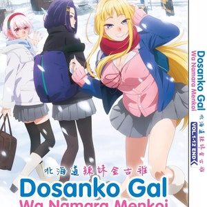 DVD Anime Dosanko Gal Wa Namara Menkoi(1-12End) English Dubbed Version ~DVD Box Set and All Region Express Shipping