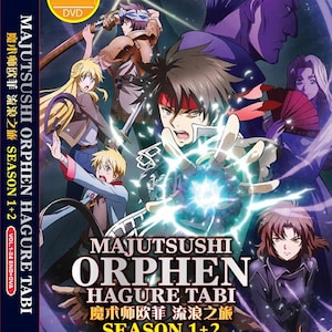 DVD Anime Majutsushi Orphen Hagure Tabi (Season 1+2) (1-24 End +OVA) English Dubbed- Free Express Shipping