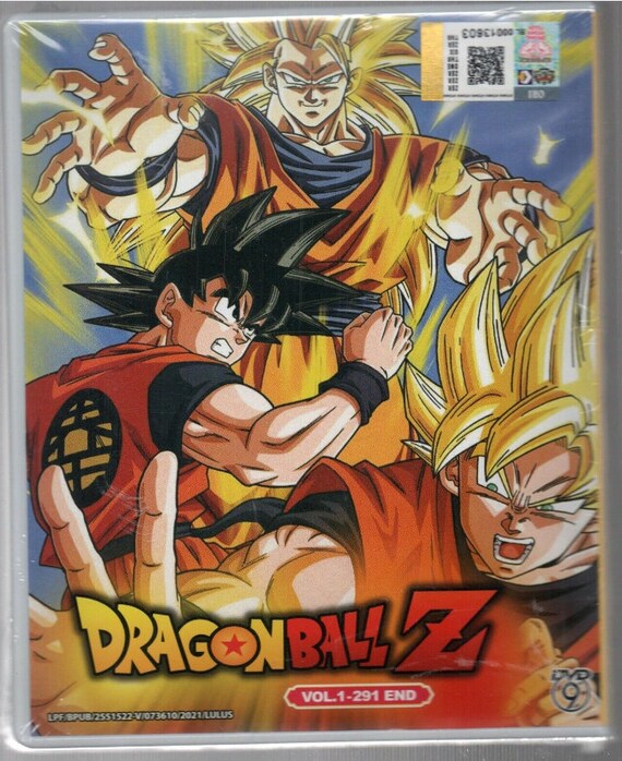 Anime DVD Dragon Ball Z Complete Series Vol.1-291 End