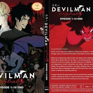 DVD Anime Devilman:Crybaby (1-10End) Complete Box Set English Dubbed and All Region-Free Express Shipping