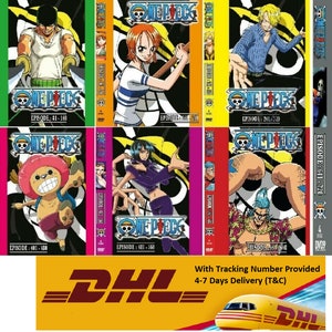 DVD One Piece English Dubbed Series Box 1 2 3 4 5 6 7 8 9 (Episode 1 - 720) - Free Express Shipping