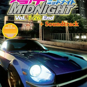 DVD Anime Wangan Midnight (Volume 1-2 6End + OST) English subtitle- Free Express Shipping