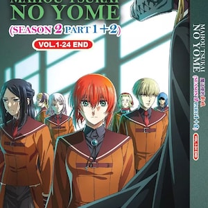 DVD Anime Mahou Tsukai No Yome Season 2-Part 1+2(1-24End) DVD English Dubbed Version ~DVD Box Set and All Region Express Shipping