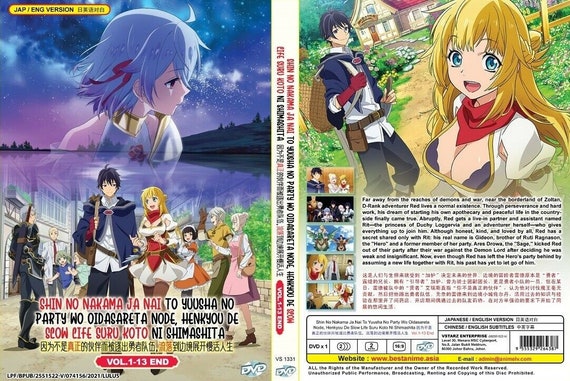 DVD Anime Shin No Nakama Ja Nai to Yuusha No Party Wo  (1-13