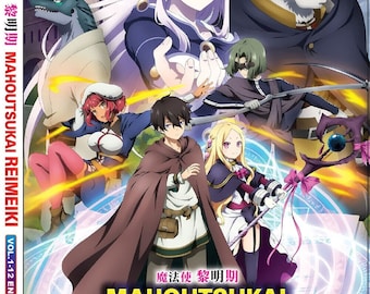 English Dubbed Mahoutsukai Reimeiki DVD (volume 1-12END) All