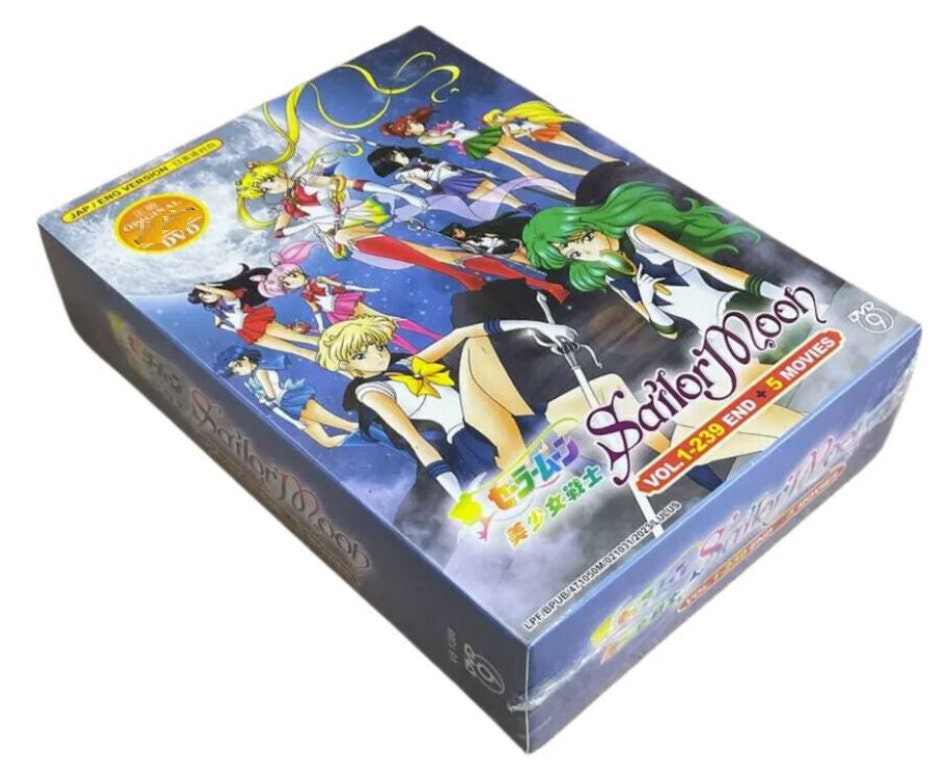 ANIME DVD SAILOR MOON SEASON 1-6 VOL.1-239 END + 5 MOVIE ENGLISH DUBBED~REG  ALL