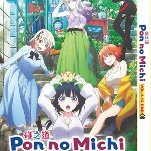 DVD Anime Pon No Michi(1-12End) English Subtitle ~Anime DVD Box Set and All Region Express Shipping