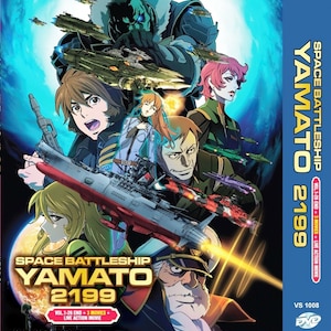 Space Battleship Yamato 2199 Volume 1-26 End + 3 Movies + Live Action Movie DVD- Free Express Shipping