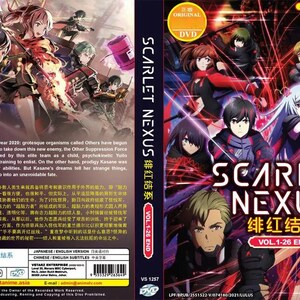 DVD Anime Scarlet Nexus(1-26End) English Dubbed and All Region-Free Express Shipping
