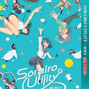 Anime DVD Sorairo Utility Complete Series (Ep.1-12) Complete Box Set English Subtitle and All Region-Free Express Shipping