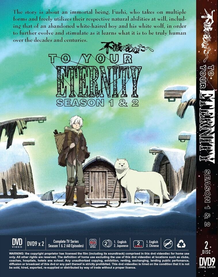 To Your Eternity Season 1+2(1-40end) Anime DVD English Dubbed