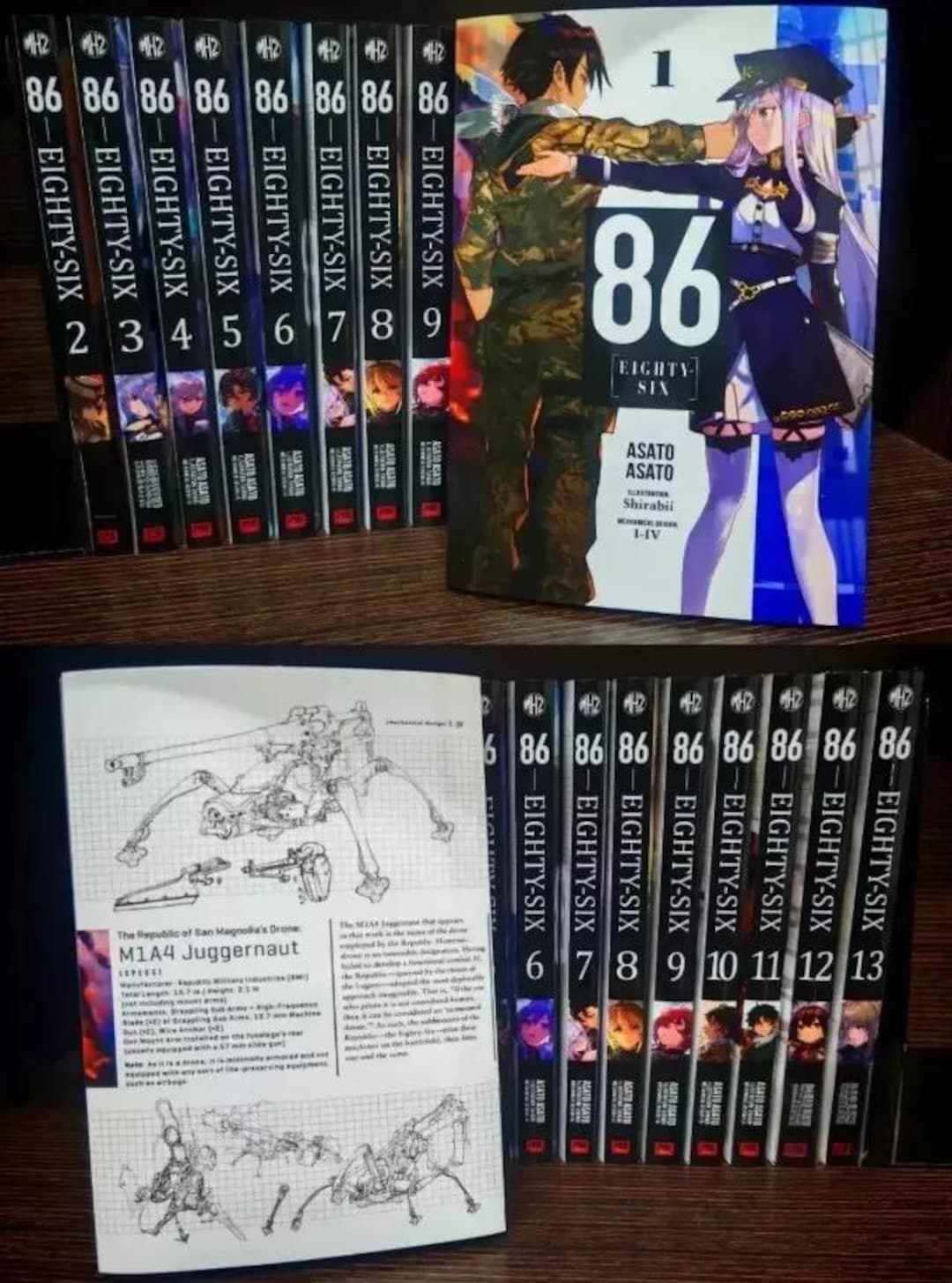 86 Light Novel English Version by Asato Volume 113 new