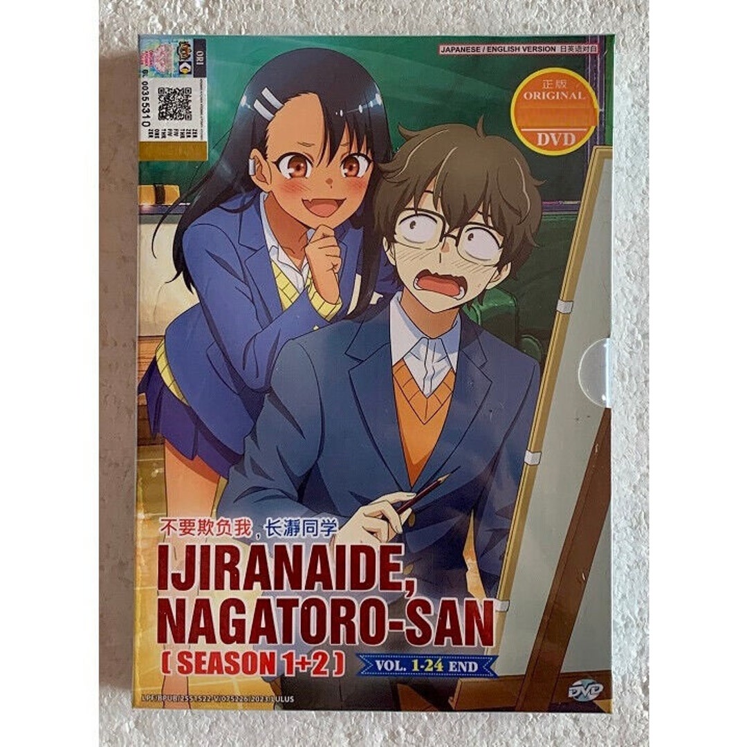 Don't Toy With Me, Miss Nagatoro Season 1-2 Anime DVD English Dubbed - Don T Toy With Me Miss Nagatoro Dub