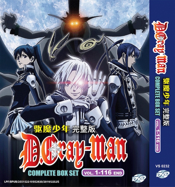 DVD Anime D.gray-man Complete Series Volume 1-116 Complete Box Set