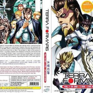 Terra Formars (1-26End+2 OVA+Live Action)DVD Anime ~English Dubbed~ Free Express Shipping