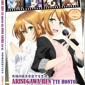 DVD Anime Arisugawa Ren Tte Honto Wa Onna Nanda(Volume 1-8End) English Dubbed Version Box Set and All Region Express Shipping