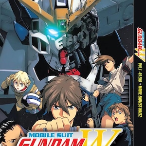 DVD Anime Mobile Suit Gundam Wing Complete TV Series (1-49 End) + Movie-Complete Box Set English Dubbed and All Region-Free Express Shipping