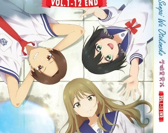 アニメDVD 先輩は男の娘(1-12End) 英語字幕DVDボックスセット 全地域