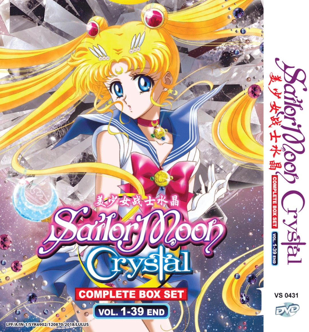 Anime DVD Sailor Moon Crystal Complete Season 1-3 Volume 1-39 End