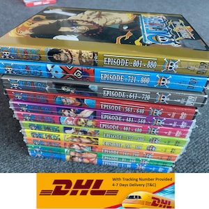 DVD One Piece English Dubbed Series Box 1 2 3 4 5 6 7 8 9 10 11 (Episode 1 - 880) - Free Express Shipping