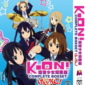 DVD Anime K-ON! Season 1+2(1-36End+Movie+5 OVA) Dvd Box Set English Dubbed And All Region-Free Express Shipping