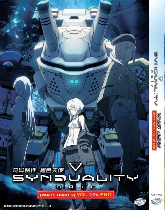 DVD Anime Synduality: Noir Part 1+2(1-24end) English Subtitle