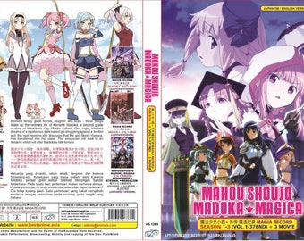 DVD Anime Mahou Shoujo Madoka Magika+magia Record(1-37end+3movie