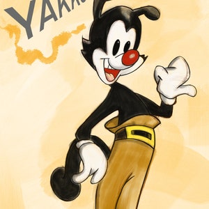 Yakko - Cartoon- Artwork- cartoons- gift- printable- Animaniacs- png- jpeg- Cricut print cut- Silhouette- Shirt Art- Warner bros- anime