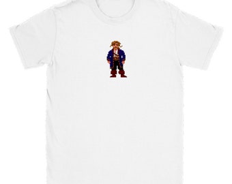 Monkey Island 2 Guybrush Threepwood Retro Gaming T-shirt