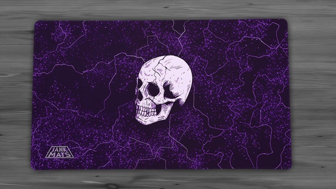 Black Mana Playmat Swamp Playmat Magic the Gathering Premium Stitched