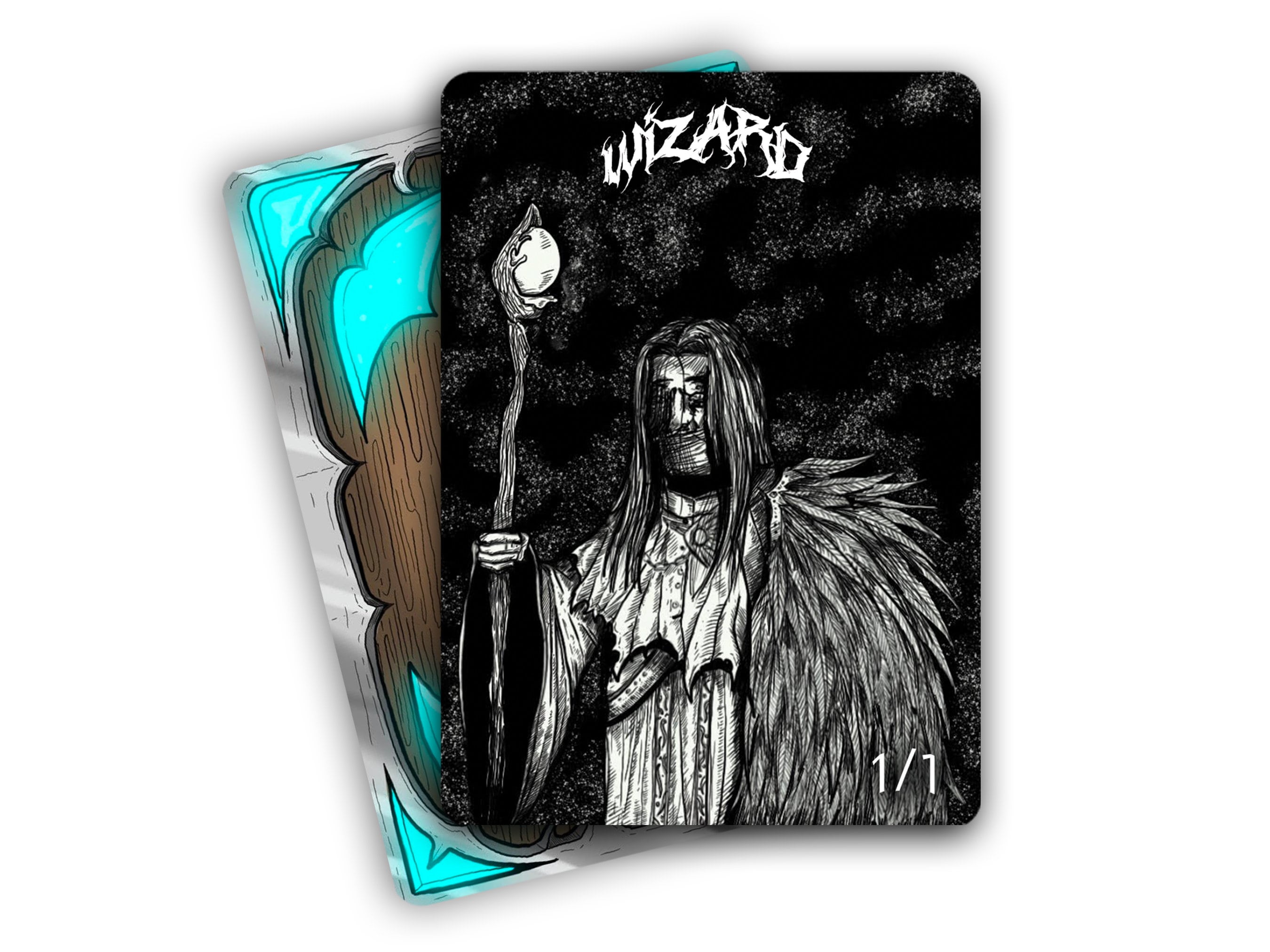 5 Wizard Tokens for Magic the Gathering MTG EDH Commander Etsy