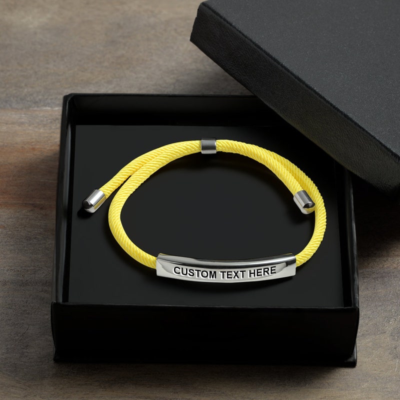 Yellow Bracelet - Etsy