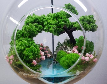 フラワー・ガーデニング Plants of Gods Terrarium Sculpture Plants of Gods Terrarium Sculpture