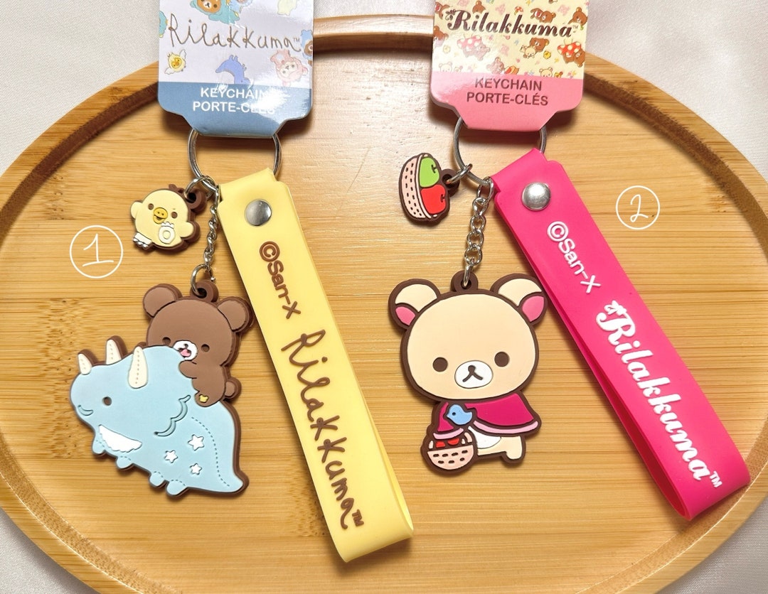 Rilakkuma & Korilakkuma Keychains Etsy