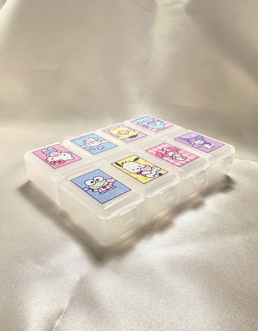 Sanrio 8 Pocket Pill Case Etsy