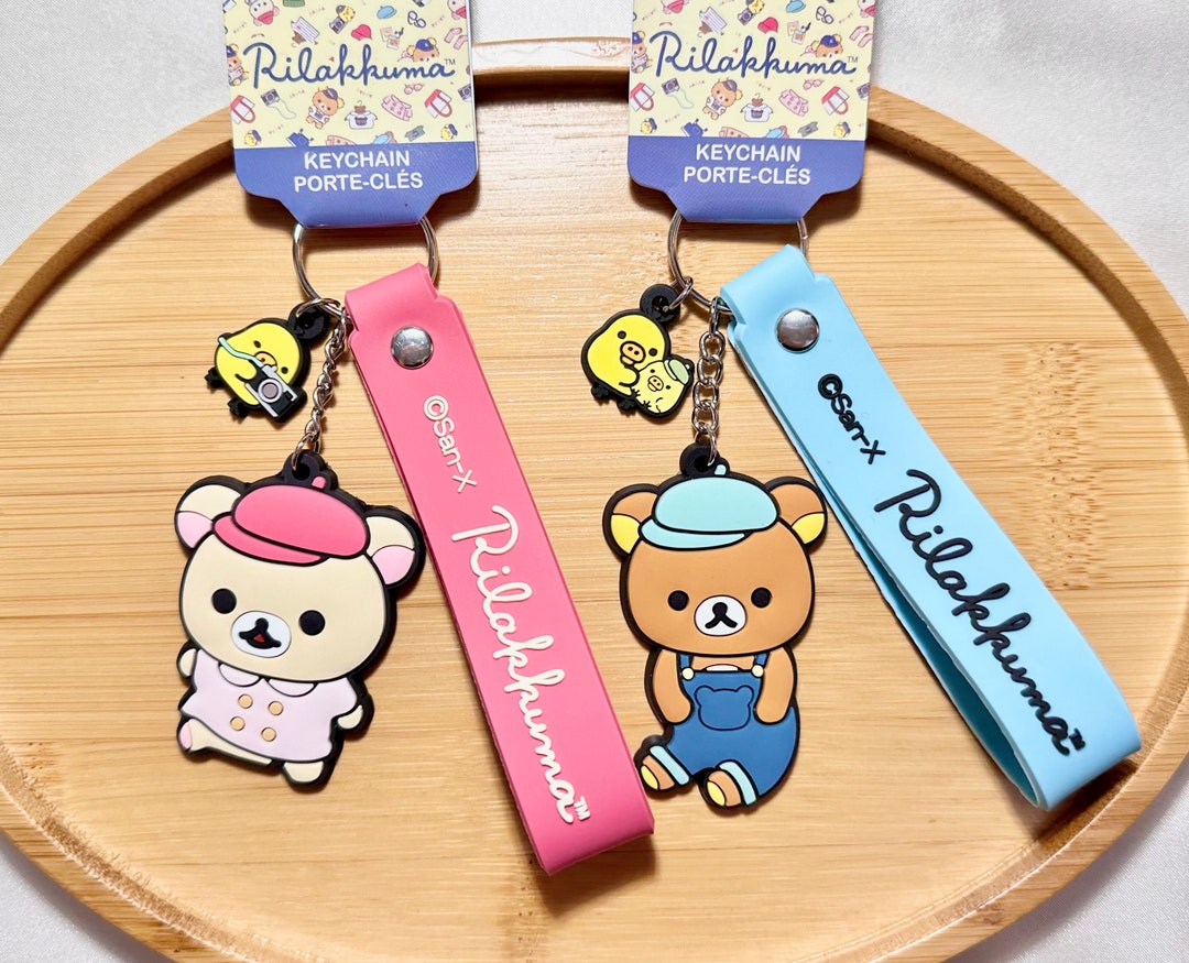 Rilakkuma & Korilakkuma Keychains Etsy